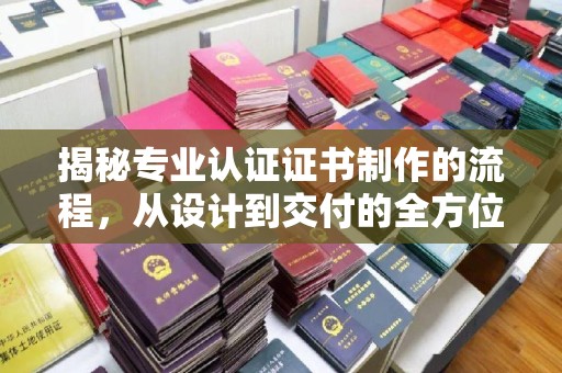 九寨沟揭秘专业认证证书制作的流程，从设计到交付的全方位指南